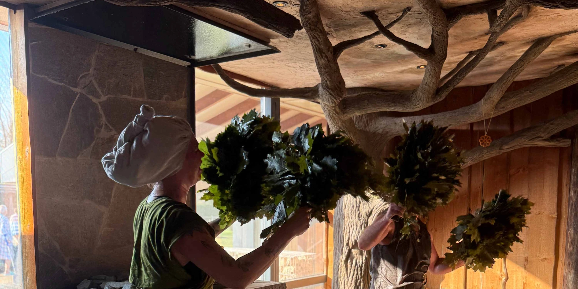 Thermen Bad Nieuweschans belevenis ritueel king of the forest (6)