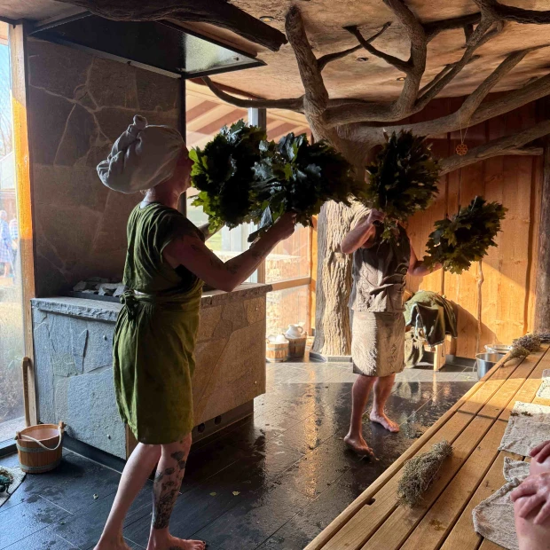Thermen Bad Nieuweschans belevenis ritueel king of the forest (7)