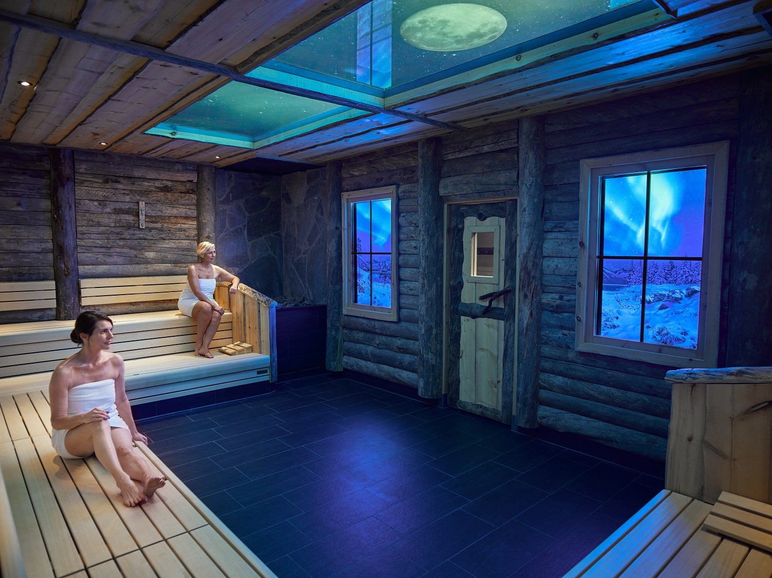 Bad Nieuweschans Noorderlicht sauna focus